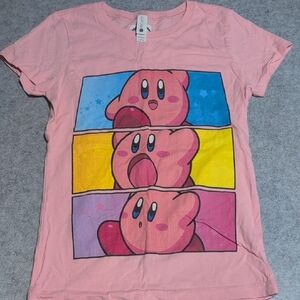 Next Level Apparel Pink Graphic Kids Tee